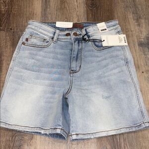 Judy Blue Sky Blue High Waist Denim Shorts